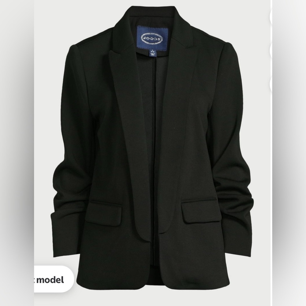 Sleek Black Blazer by [Brand]